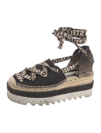 Stella McCartney Canvas Printed Espadrilles