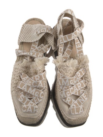 Stella McCartney Animal Print Espadrilles