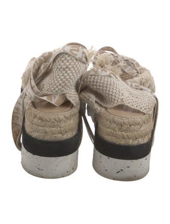 Stella McCartney Animal Print Espadrilles