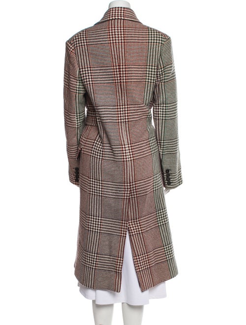 Stella McCartney Plaid Print Trench Coat