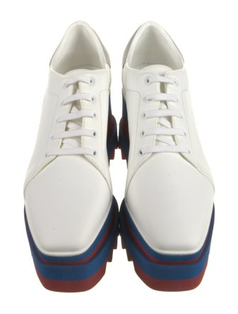 Stella McCartney Vegetarian Leather Striped Oxfords