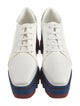 Stella McCartney Vegetarian Leather Striped Oxfords