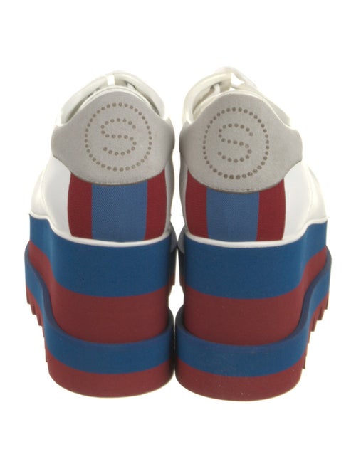 Stella McCartney Vegetarian Leather Striped Oxfords