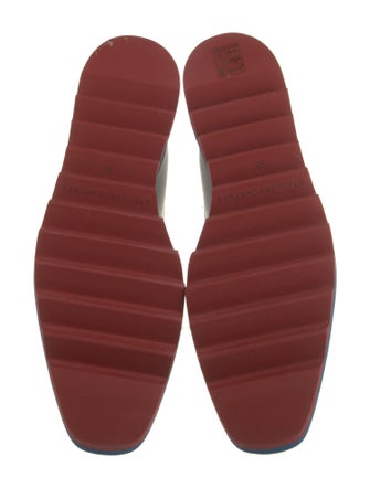 Stella McCartney Vegetarian Leather Striped Oxfords