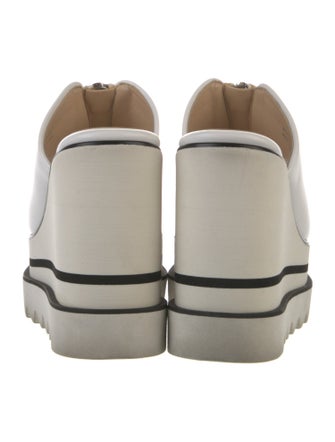 Stella McCartney Vegan Leather Colorblock Pattern Slides