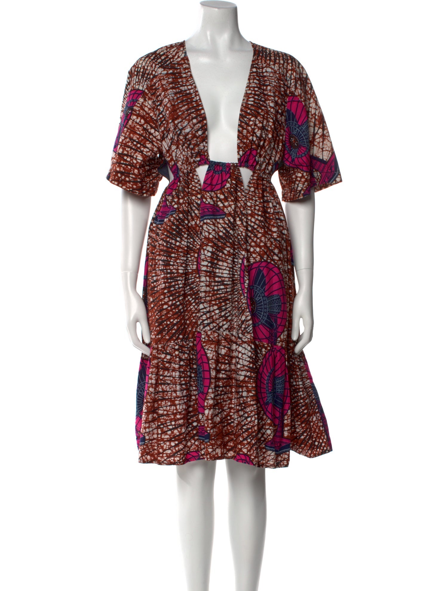 Stella McCartney Printed Midi Length Dress