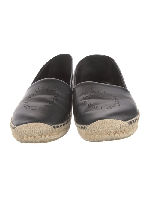 Stella McCartney Leather Colorblock Pattern Espadrilles