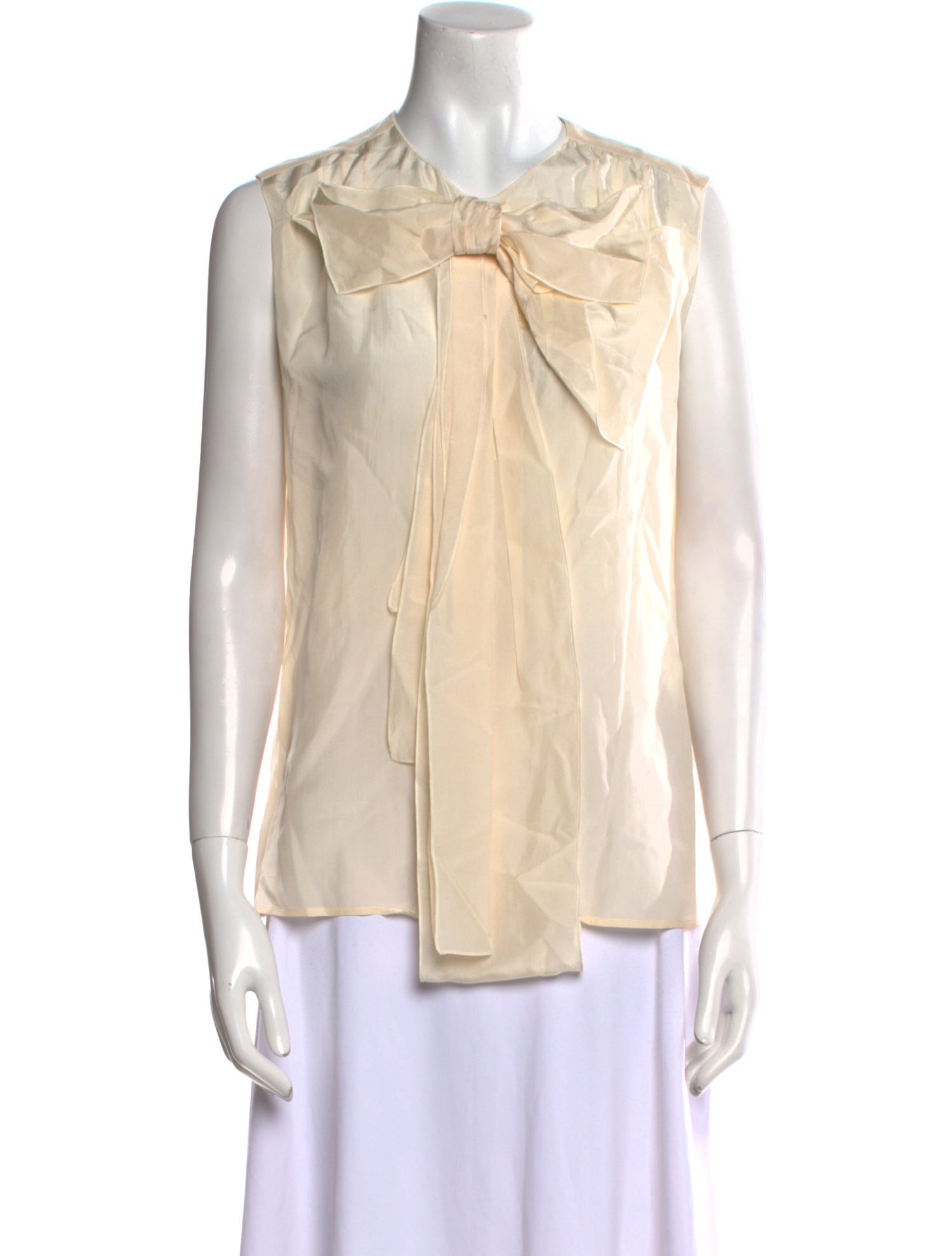 Stella McCartney Silk V-Neck Blouse