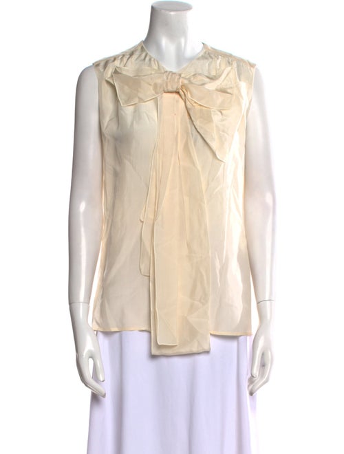 Stella McCartney Silk V-Neck Blouse