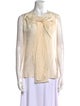 Stella McCartney Silk V-Neck Blouse