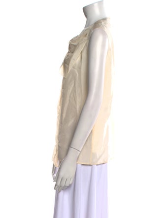 Stella McCartney Silk V-Neck Blouse