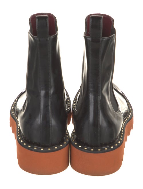 Stella McCartney Vegan Leather Studded Accents Chelsea Boots