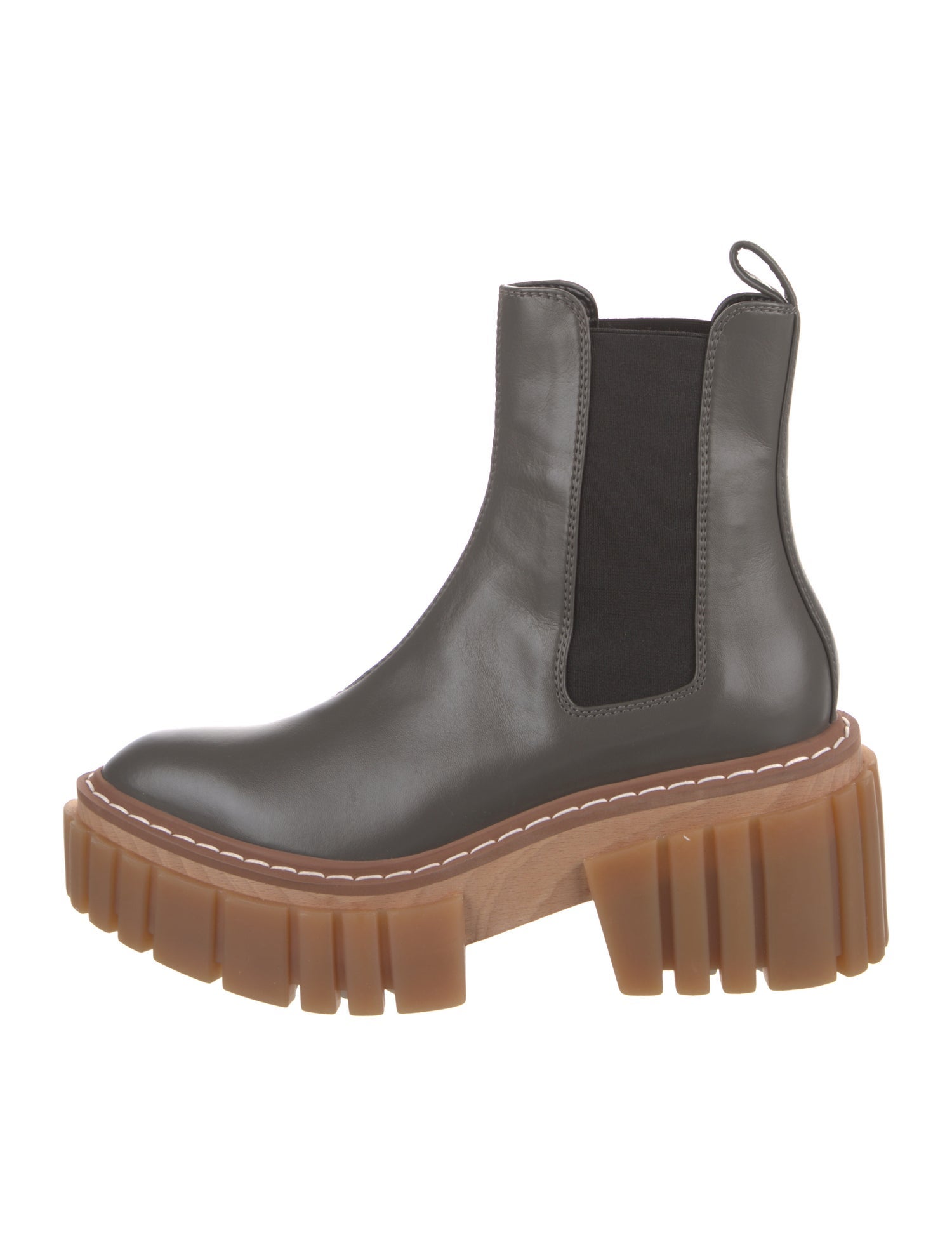 Stella McCartney Leather Chelsea Boots