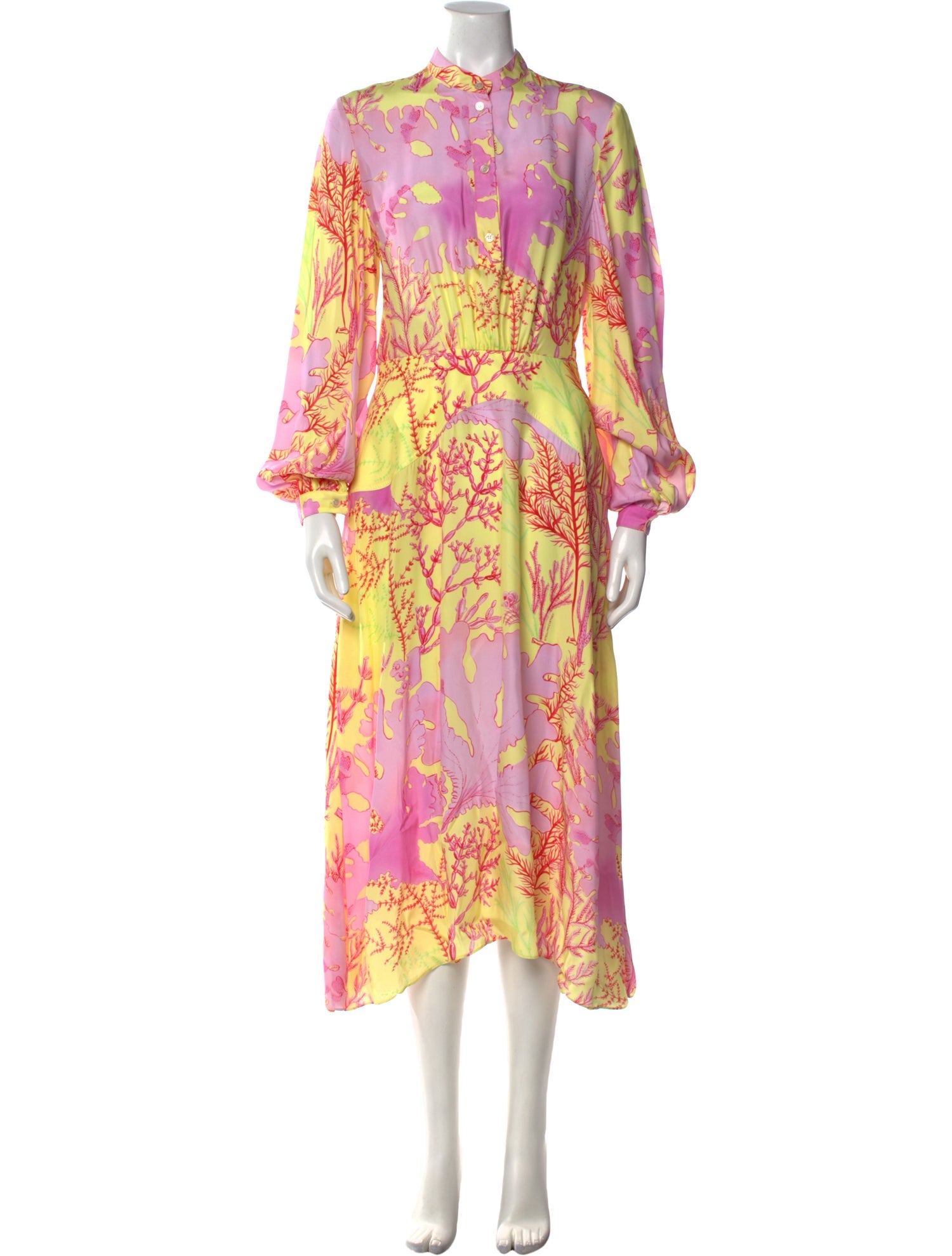 Stella McCartney Silk Midi Length Dress