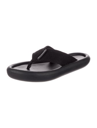 Stella McCartney Leather Flip Flops