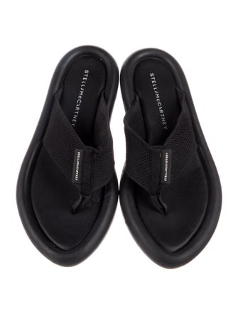Stella McCartney Leather Flip Flops