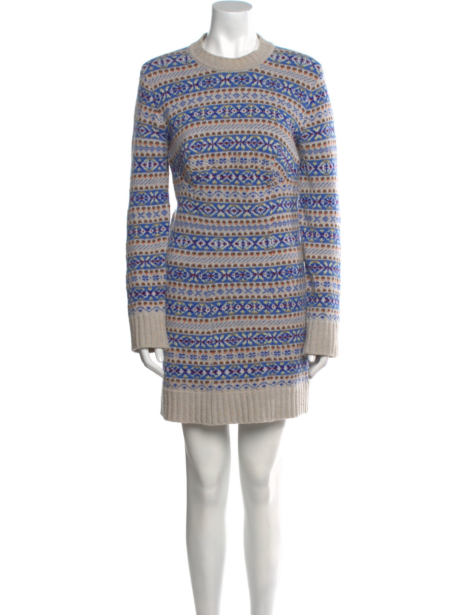 Stella McCartney Virgin Wool Mini Dress