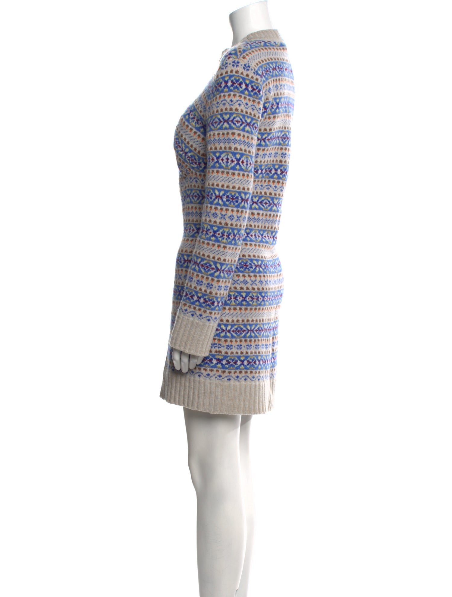 Stella McCartney Virgin Wool Mini Dress