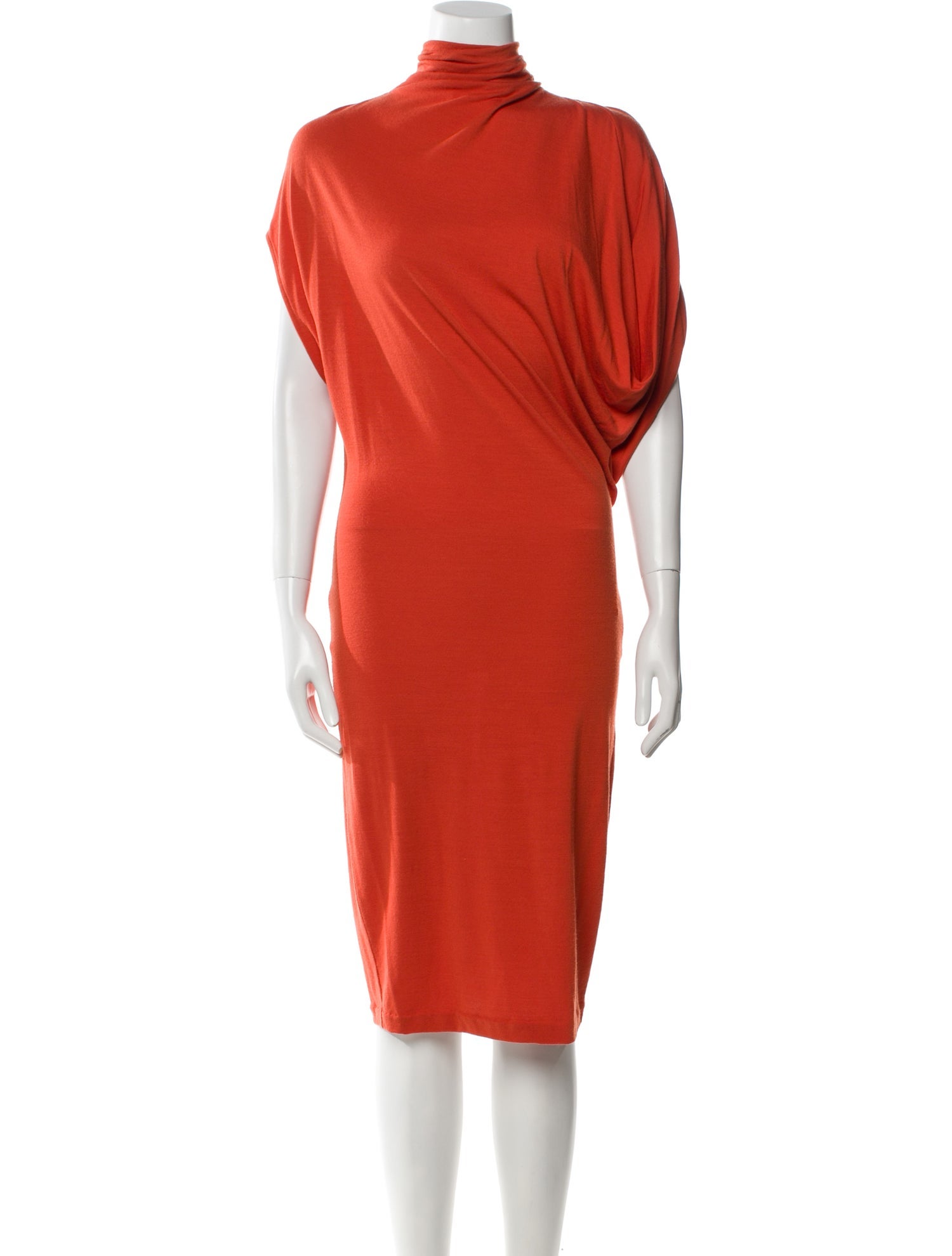 Stella McCartney Turtleneck Knee-Length Dress