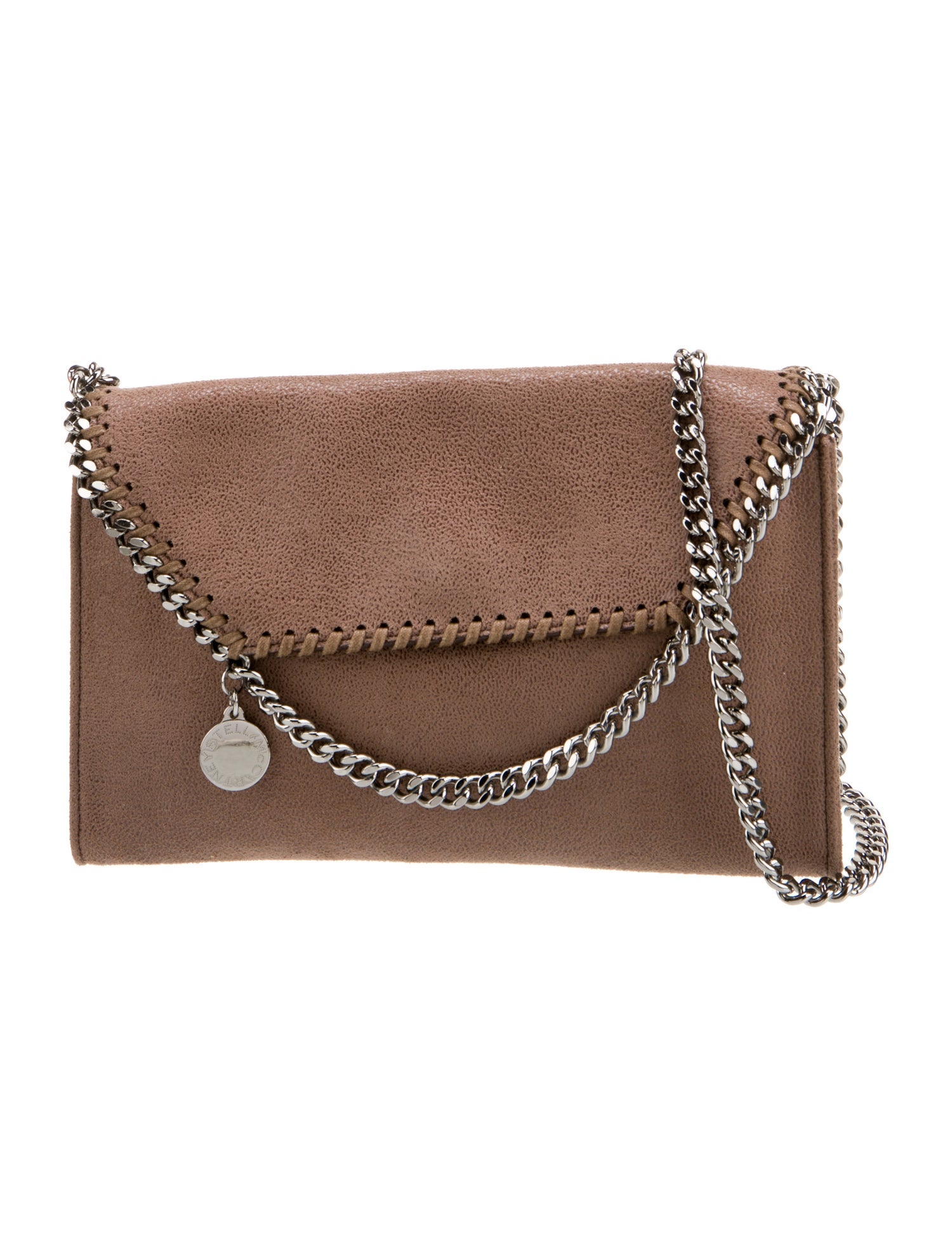 Stella McCartney Vegetarian Suede Shoulder Bag