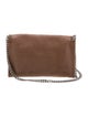 Stella McCartney Vegetarian Suede Shoulder Bag