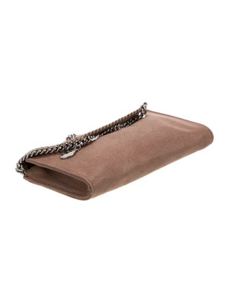 Stella McCartney Vegetarian Suede Shoulder Bag