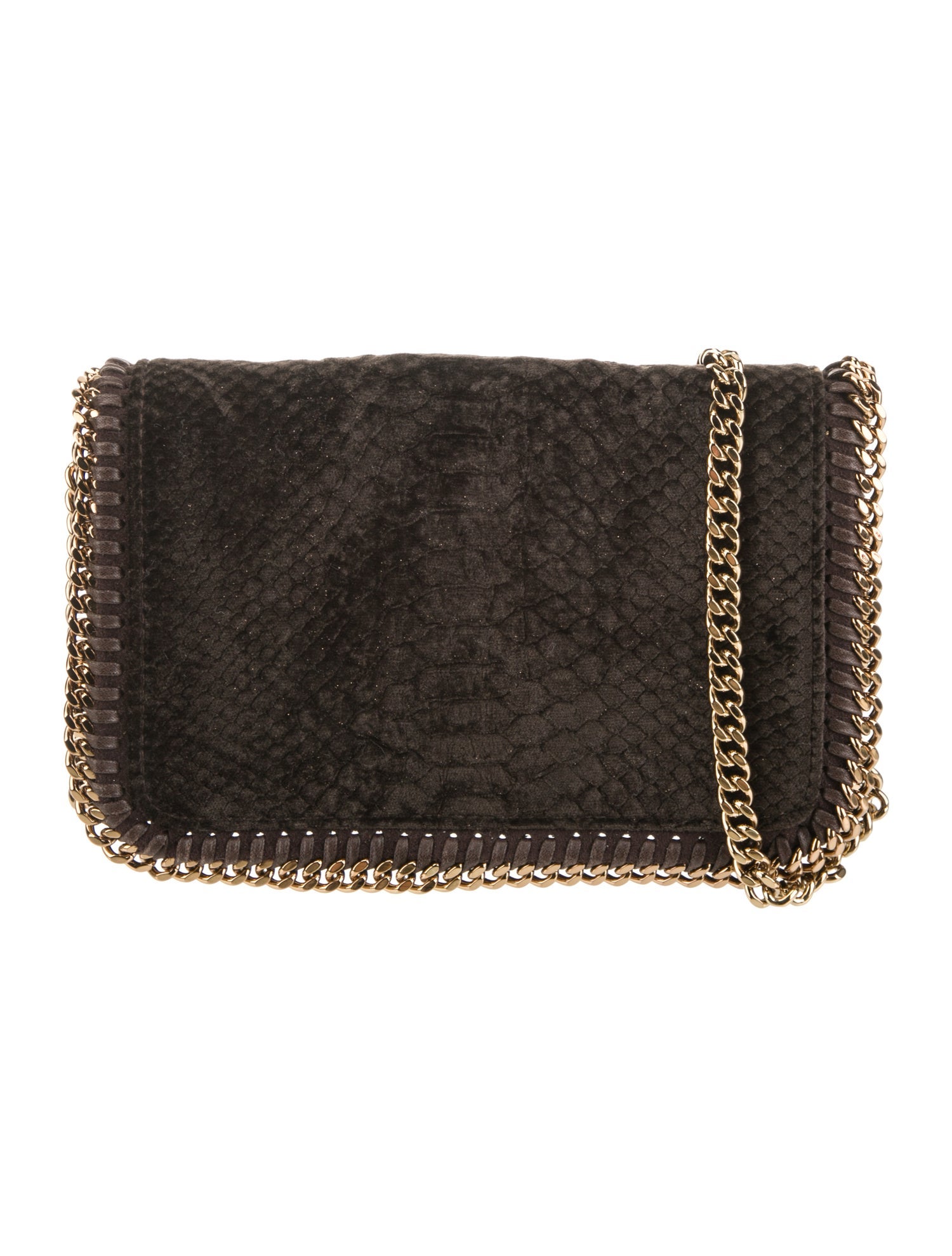 Stella McCartney Velvet Clutch