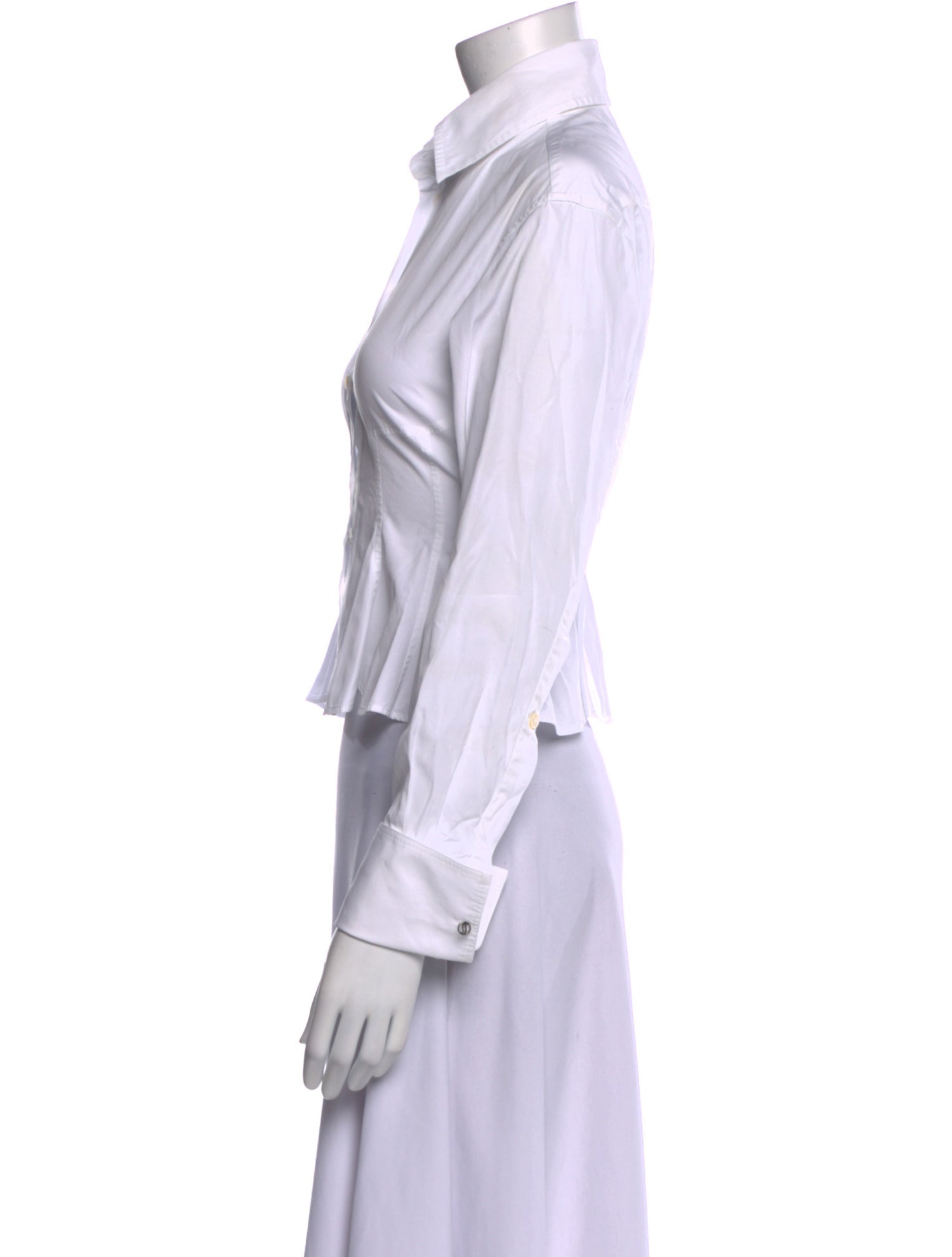 Stella McCartney Long Sleeve Button-Up Top