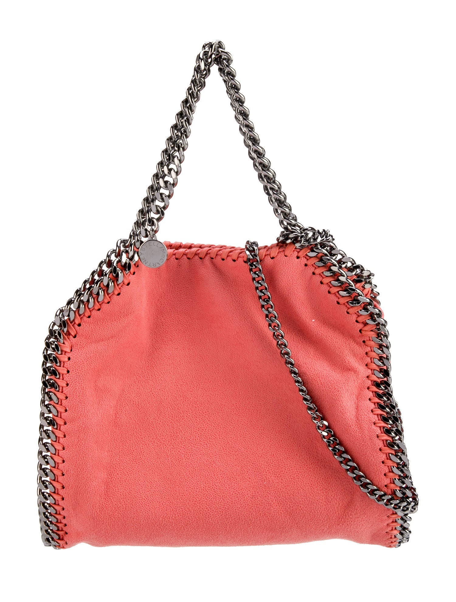 Stella McCartney Vegetarian Suede Top Handle Bag