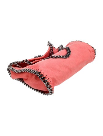 Stella McCartney Vegetarian Suede Top Handle Bag