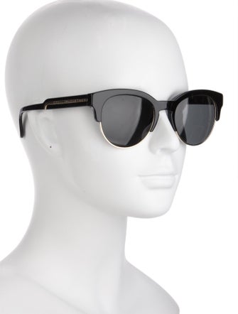 Stella McCartney Wayfarer Mirrored Sunglasses