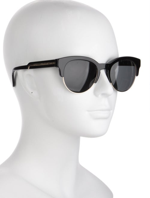 Stella McCartney Wayfarer Mirrored Sunglasses