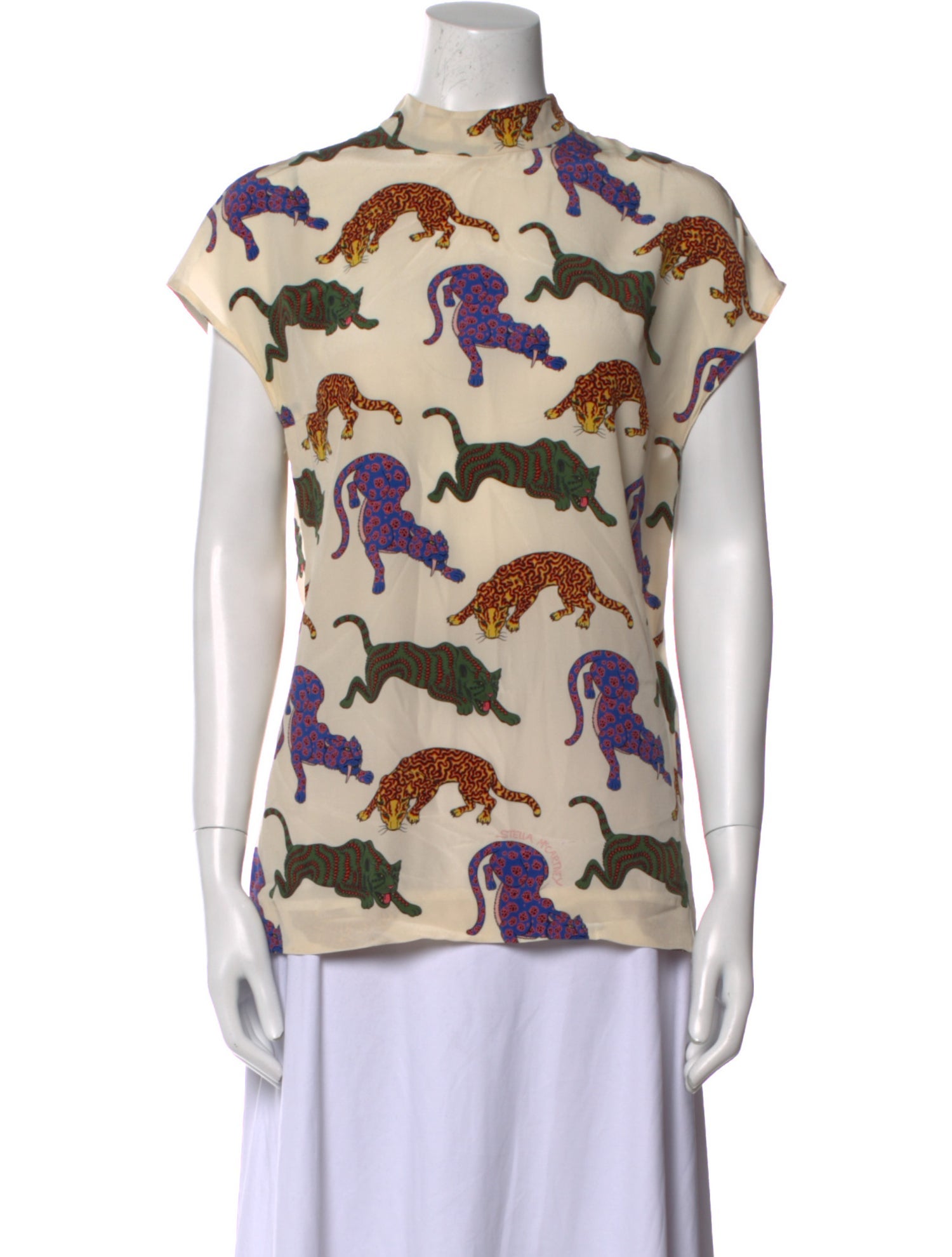 Stella McCartney Silk Printed Blouse