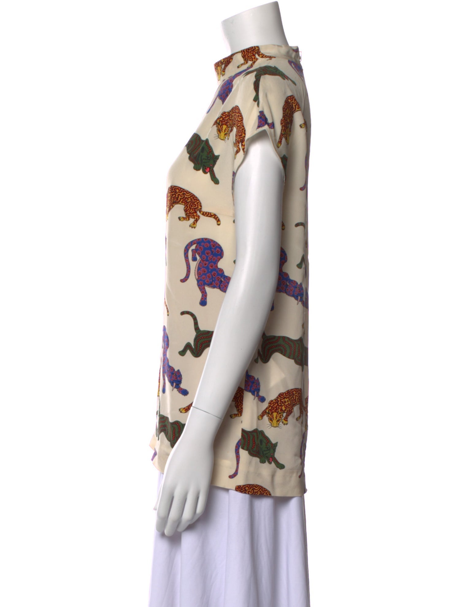 Stella McCartney Silk Printed Blouse