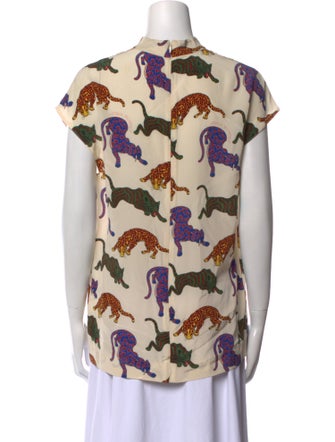 Stella McCartney Silk Printed Blouse