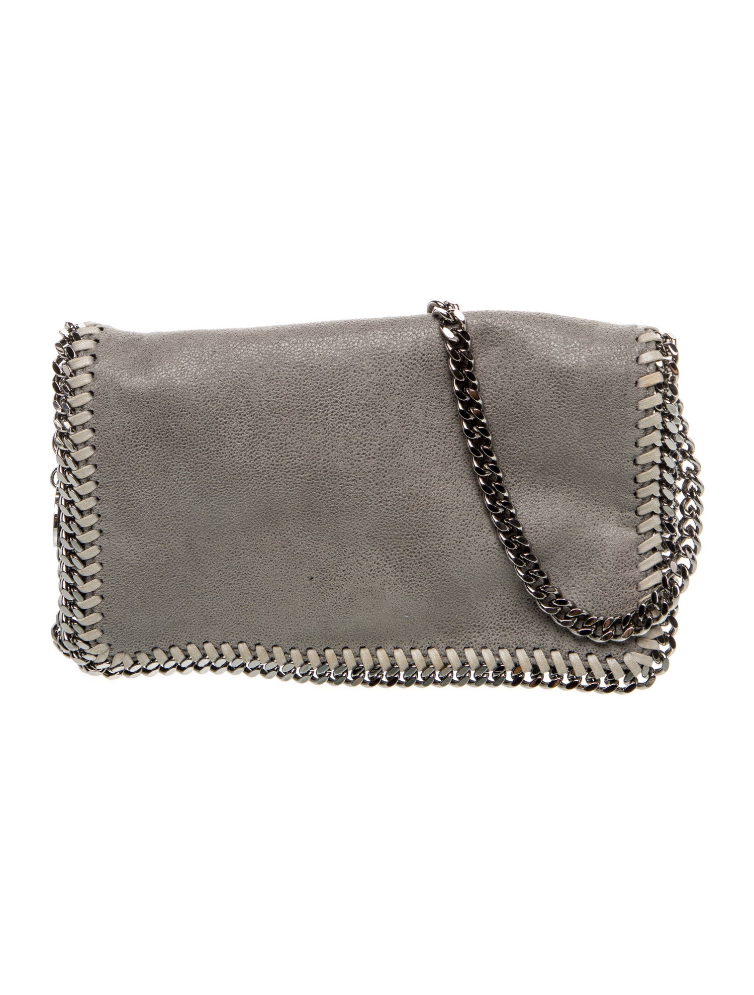 Stella McCartney Vegetarian Suede Clutch