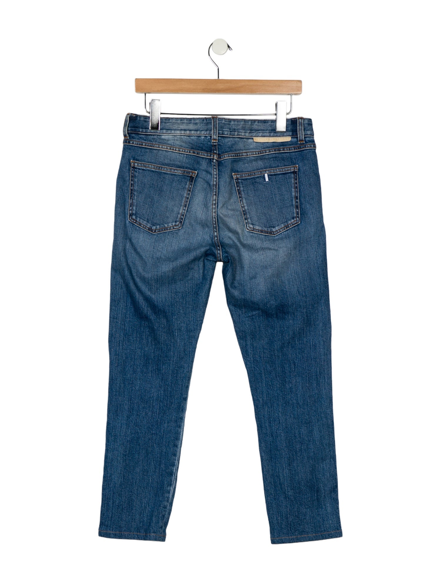 Stella McCartney Mid-Rise Straight Leg Jeans