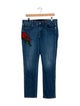 Stella McCartney Mid-Rise Straight Leg Jeans