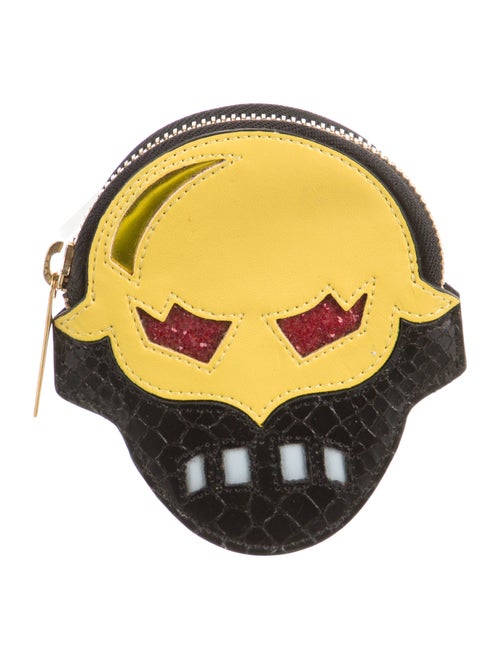 Stella McCartney Vegan Leather Printed Coin Pouch