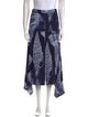 Stella McCartney Silk Midi Length Skirt