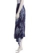 Stella McCartney Silk Midi Length Skirt
