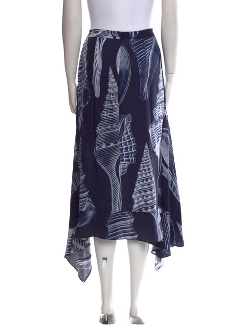 Stella McCartney Silk Midi Length Skirt