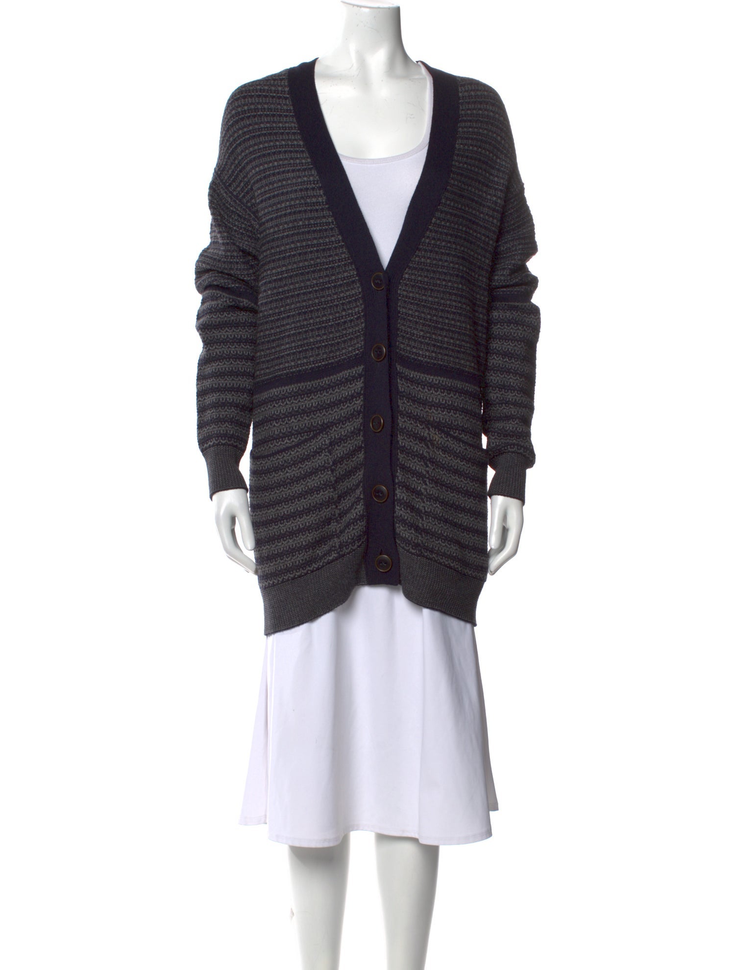Stella McCartney Virgin Wool Striped Sweater