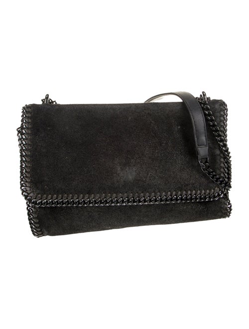 Stella McCartney Vegetarian Suede Shoulder Bag