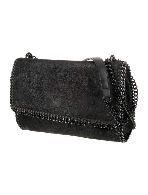 Stella McCartney Vegetarian Suede Shoulder Bag