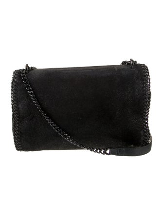 Stella McCartney Vegetarian Suede Shoulder Bag