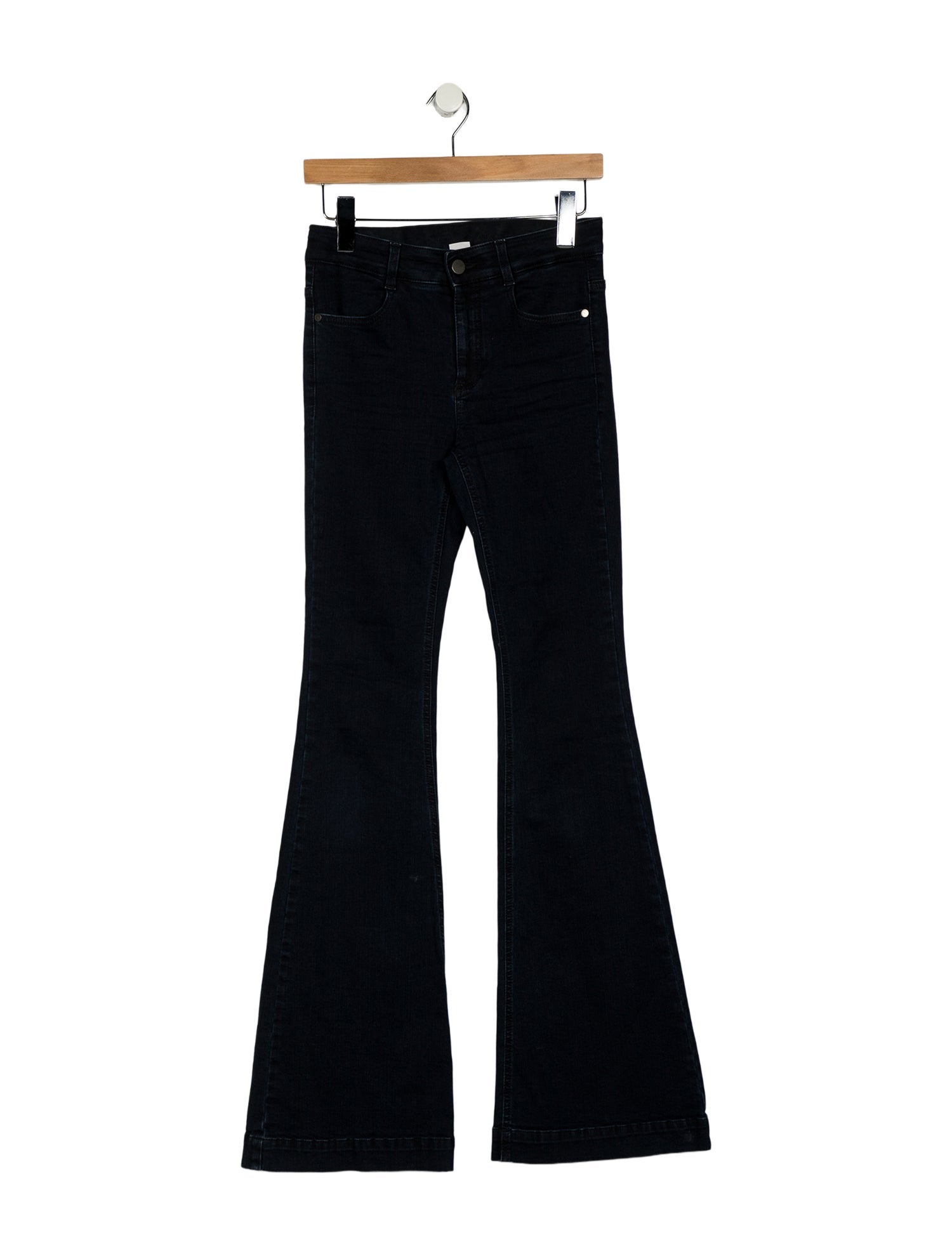 Stella McCartney Mid-Rise Wide Leg Jeans