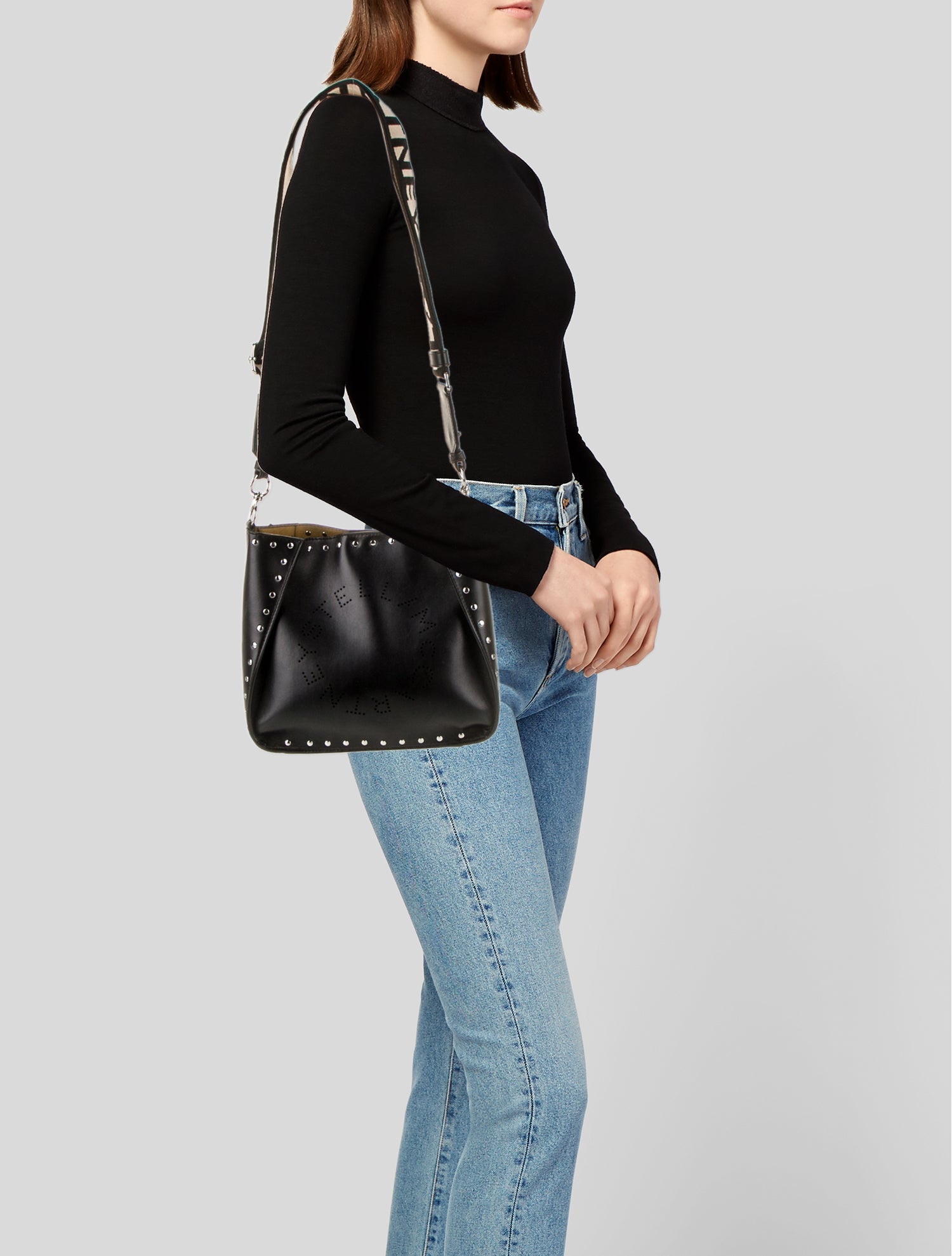 Stella McCartney Vegan Leather Bucket Bag