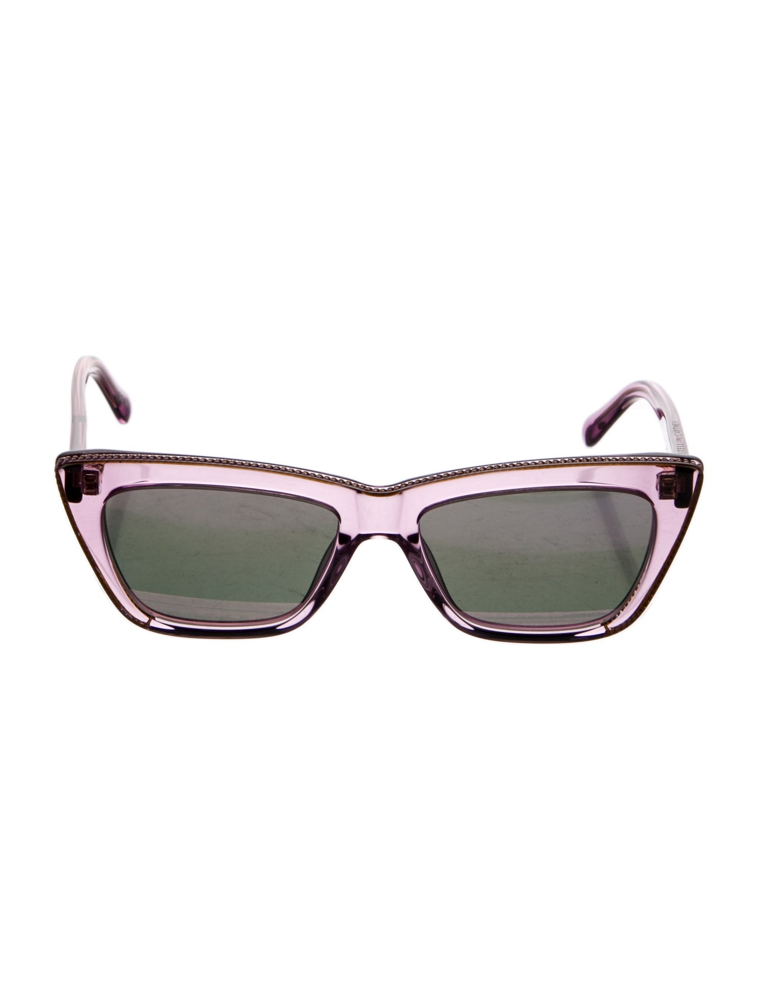 Stella McCartney Wayfarer Mirrored Sunglasses