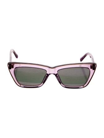 Stella McCartney Wayfarer Mirrored Sunglasses